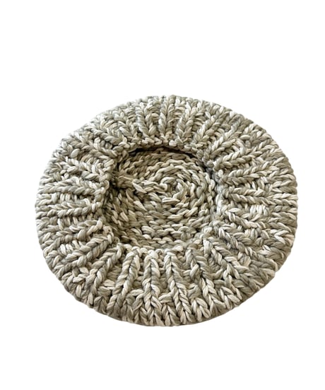 The DUFFER N NEPHEWS / HAND KNITTED BELET -L.BEIGE-
