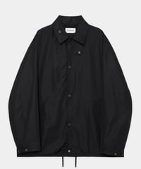 MARKAWARE / シルクヘビーツイル / コーチジャケット Ⅳ -Black-