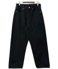 YOKO SAKAMOTO / 5POCKET STRAIGHT PANTS "ONE WASH" -BLACK-