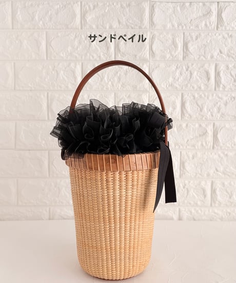 【シフォン・ダブルフリルインナーバッグ】クチュールライン