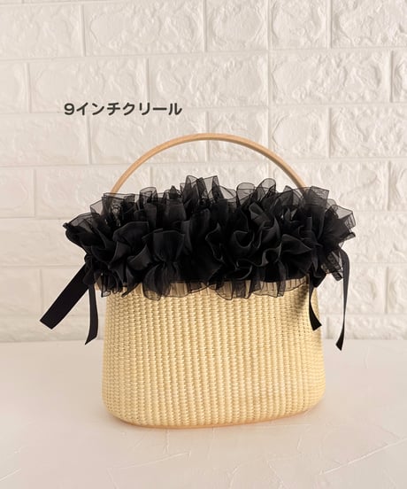 【シフォン・ダブルフリルインナーバッグ】クチュールライン
