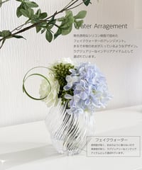 【紫陽花とローズのウォーターアレンジメント】