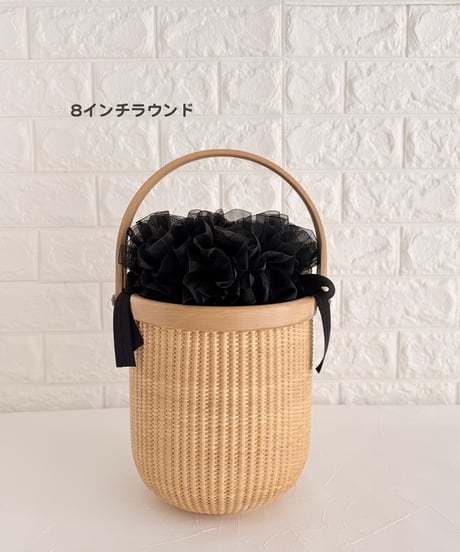 【シフォン・ダブルフリルインナーバッグ】クチュールライン