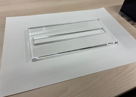SABIA paper towel holder用 上蓋(Clear)