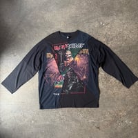 IRON MAIDEN  CRACK L/S  バックプリントあり SIZE L