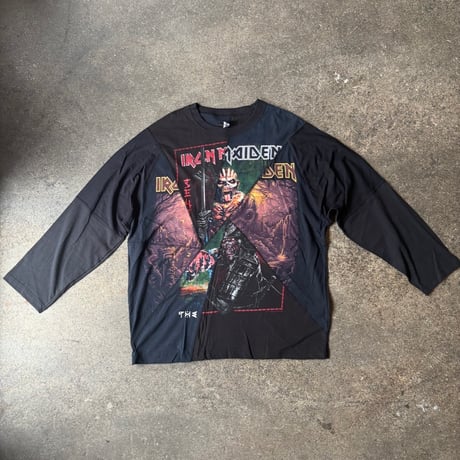IRON MAIDEN  CRACK L/S  バックプリントあり SIZE L