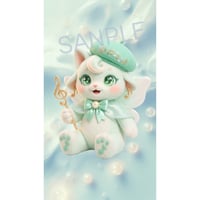 『ミラルと星と海のしんじゅ』｜メロリのスマホ壁紙