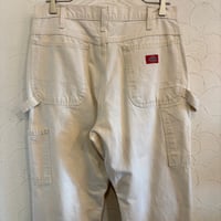 80s~ Dickies Canvas Painter Pants USA TALON Zipper w84㎝