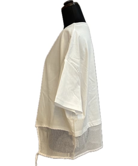 (Dignite collier)メッシュドッキングアシメTシャツ/80268333(¥8690)