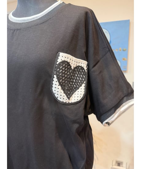 (etAlors)ハートカットソー/U04-1007(¥12980)