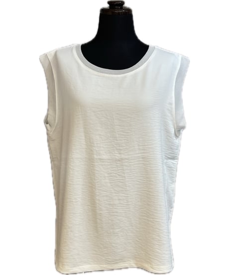 (LHELBIE)シアー切替ノースリブラウス/52394Z-2(¥7480)
