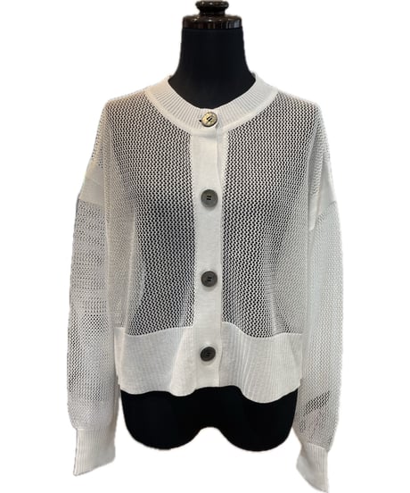 (Dignite collier)メッシュカーディガン/80268353(¥13200))