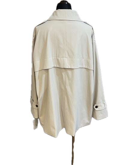 (Dignite collier)ビッグカラーミニマルコート/80267003(¥17600)