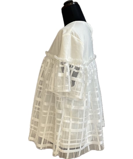 (etAlors)シアーチェックレイヤードトップス/U06-1009(¥14080)