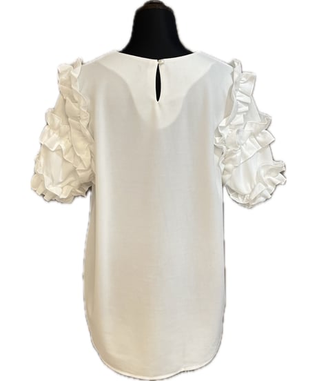 (CICCIO)ラッフルスリーブブラウス/6-12320(¥10780)