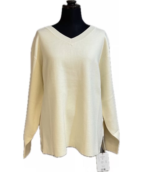 (PALM RICHE)バックロゴ2WAYニット/32919G-2