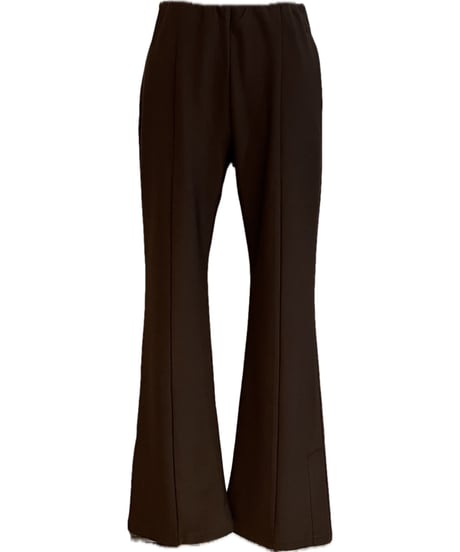 (CHIGNON)裏起毛センタープレスフレアパンツ/3685-387GL