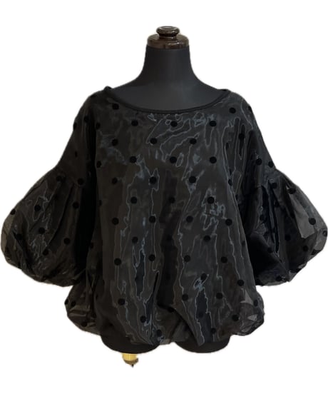 (CICCIO)シアードットバルーンブラウス/6-12316(¥11880)
