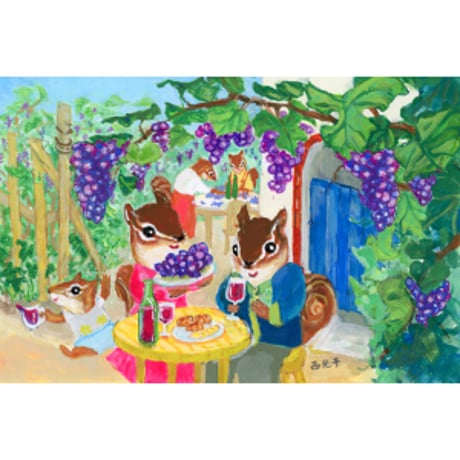 ぶどう園（ムジ）