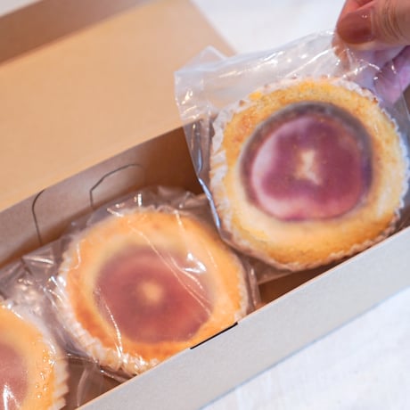 紅茶と朝採りいちじくのチーズケーキ ３個セット