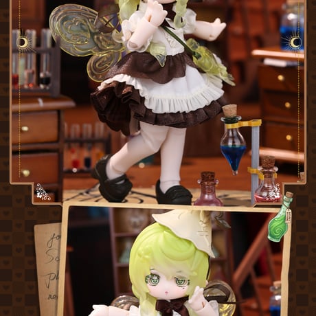 【予約販売：2026年8月頃 お届け予定】<公式限定初回予約特典付き>PENNY'S BOX「ウミ：魔法薬工房」1/8スケール BJDブラインドドール シリーズ