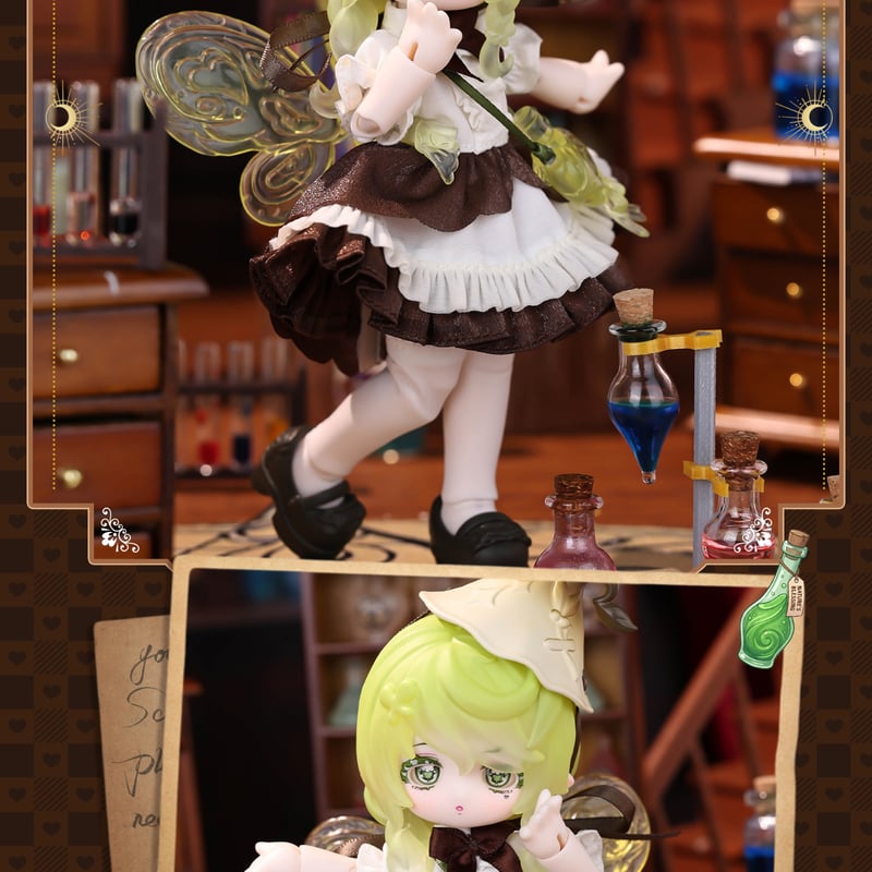 現品販売】PENNY'S BOX「ウミ：魔法薬工房」1/8スケール BJDブラインド