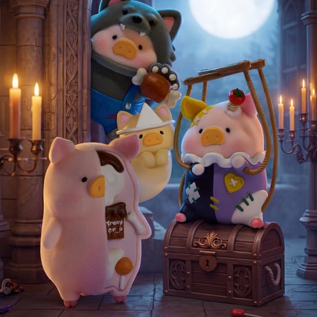 【予約販売：10月頃 お届け予定】TOYZEROPLUS × CICI’S STORY 子豚LULU「Surprise Can Series Vol. 3｜サプライズ缶シリーズ 第3弾」 シリーズ