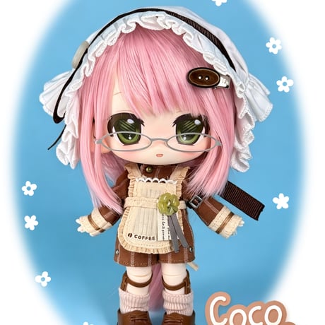 【予約販売｜9月頃 お届け予定】UKI DOKI 「Mini Mili：すみっこ米粒」2頭身植毛ブラインドドールシリーズ