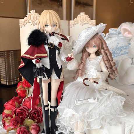 【予約販売｜2026年9月頃 お届け予定】Bisprin「おやすみ、お嬢様：淡雪の真冬」特1/6スケールBJD関節単品ドール《薔薇の執事》フルセット