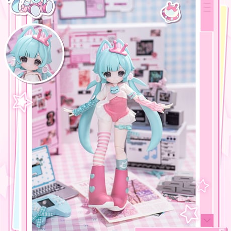 【予約販売｜12月頃 お届け予定】<公式初回予約特典付>Kako Lab「菓子工房」特1/6スケールBJDブラインドドールシリーズ