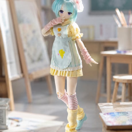 【予約販売｜2026年9月頃 お届け予定】YOUPLAY「集合！少女帰宅部」1/6スケール 植毛タイプBJDブラインドドールシリーズ