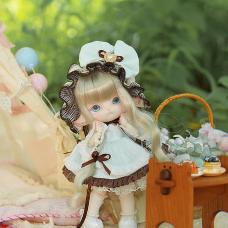 【予約販売｜9月頃 お届け予定】<二次受付>PINYUN DESIGNS 「MiMiA（ミミア）：夢幻プリンセスハウス」MJD関節ブラインドドールシリーズ