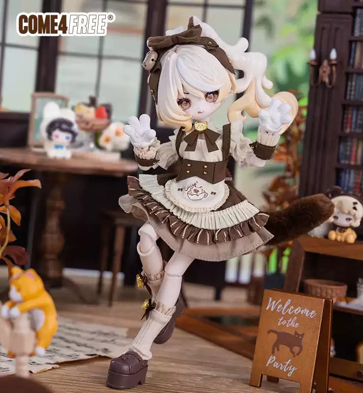 現品販売】COME4FREE「スイーツシリーズ：キャラメルニャンココア」1/8