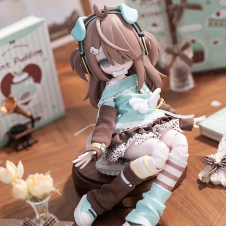 【予約販売｜12月頃 お届け予定】＜個別販売・特別価格＞Kako Lab「菓子工房」特1/6スケール単品ドールフルセット「PINK ルオニン 色違いVer.」