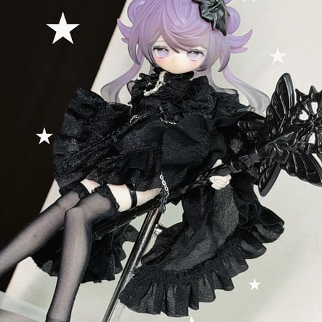【予約販売｜2026年10月頃 お届け予定】不可食用人形（Inedible Doll）「ルナロア｜月光メルヘン物語2：古城の旧日の残響-玄月-」1/8スケールドール対応衣装セット