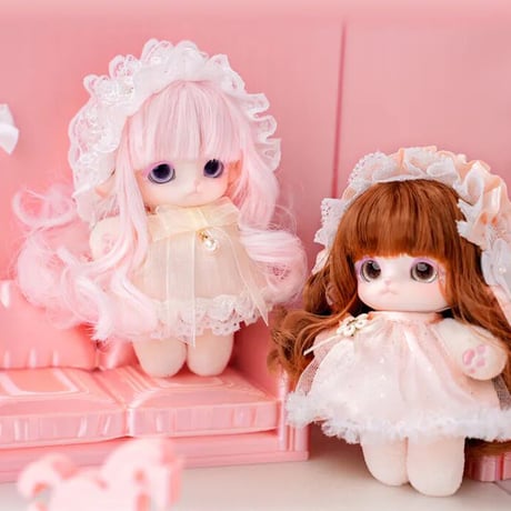 【予約販売｜9月頃 お届け予定】PINYUN DESIGNS 「MiMiA（ミミア）：パーティーファッションショー」10cm ぬいぐるみ ブラインドボックスシリーズ