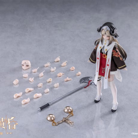 【予約販売｜12月～1月頃 お届け予定】NEO EDEN TOYS x Eden Industry「黒鉄レクイエム2：楽園の黄昏」MJDブランドドール 布製衣装アクションフィギュア シリーズ