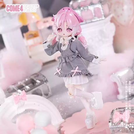 【予約販売｜8月頃 お届け予定】COME4FREE「日常シリーズ：霧鏡のソナタ」1/8スケール 小型ドール向け ドール用の服 3点セット