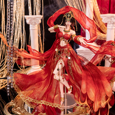 【予約販売｜10月頃 お届け予定】<初回予約受付>悸動瞬息 x WLOP「鬼刀」コラボ1/6スケールMJDブラインドドールシリーズ
