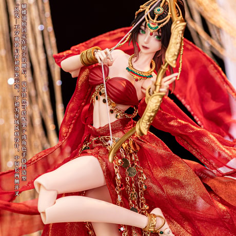 【予約販売｜10月頃 お届け予定】<初回予約受付>悸動瞬息 x WLOP「鬼刀」コラボ1/6スケールMJDブラインドドールシリーズ