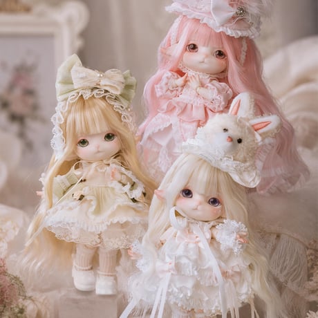 【予約販売｜8月頃 お届け予定】PINYUN DESIGNS 「MiMiA（ミミア）：夢幻プリンセスハウス」MJD関節ブラインドドールシリーズ