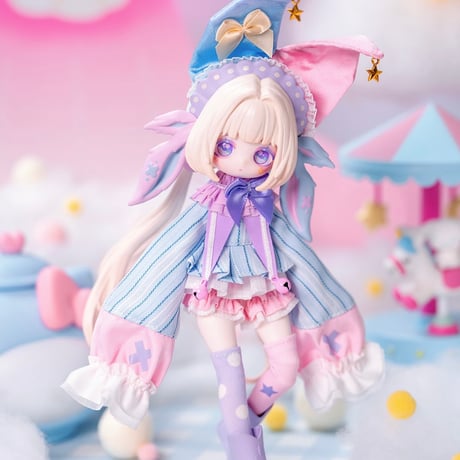 【予約販売｜2026年8月頃 お届け予定】Happy Engine x LUCKY EMMA 「ルルリン物語：秘境の契約」＜ピエロの霊＞数量限定受付単品ドール フルセット