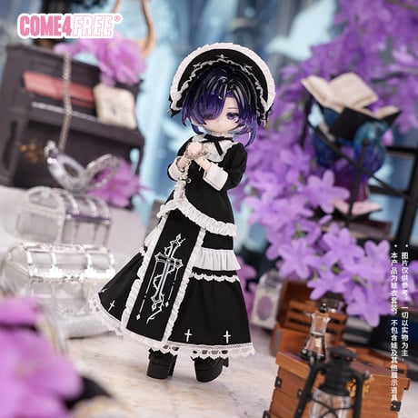 【予約販売｜8月後半 お届け予定】COME4FREE「おとぎ話：滅びの賛歌」1/8スケール 小型ドール向け ドール用の服 5点セット