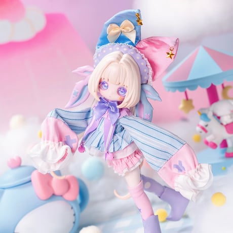 【予約販売｜2026年8月頃 お届け予定】Happy Engine x LUCKY EMMA 「ルルリン物語：秘境の契約」＜ピエロの霊＞数量限定受付単品ドール フルセット