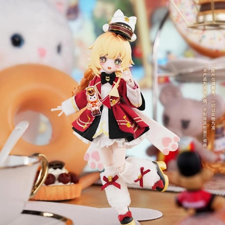 【予約販売｜2026年9月頃 お届け予定】COME4FREE x アオビ島コラボ 「MINTY × アオビ島：夢の王国」1/12スケール BJDブランドドールシリーズ