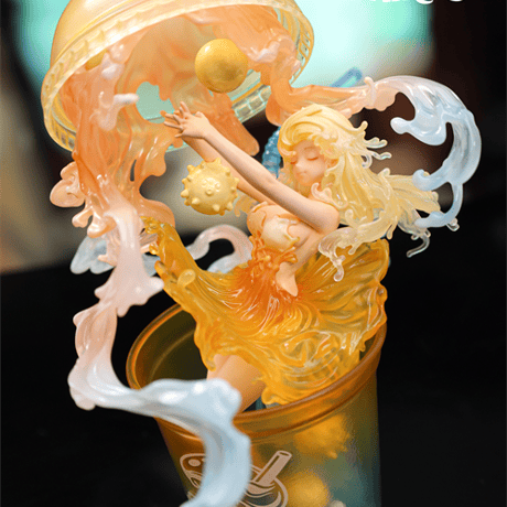 【予約販売：2027年7月～8月頃 お届け予定】＜送料無料 & 特別価格＞ WeArtDoing  「ミルクティーの妖精· シーソルトレモネード」【コレクションフィギュア】