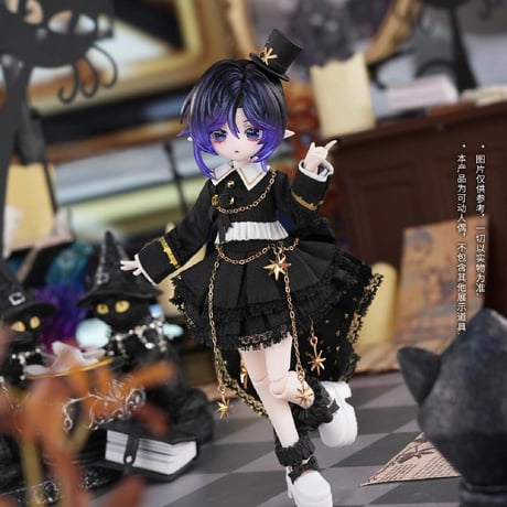 【予約販売｜2026年9月頃 お届け予定】COME4FREE x アオビ島コラボ 「MINTY × アオビ島：夢の王国」1/12スケール BJDブランドドールシリーズ