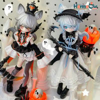 【予約販売｜11月 お届け予定】不可食用人形「ルナロア｜月光メルヘン物語2：古城の旧日の残響」1/8スケール単品ドール「カボチャの使者 Jerry/幽霊の導き手 Lily」フルセット【共通ページ】