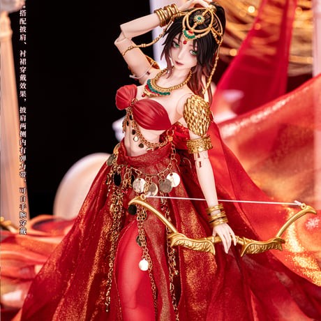 【予約販売｜10月頃 お届け予定】<初回予約受付>悸動瞬息 x WLOP「鬼刀」コラボ1/6スケールMJDブラインドドールシリーズ