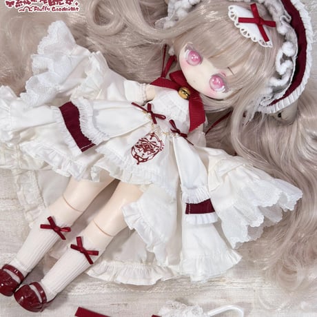 【予約販売｜2026年10月頃 お届け予定】Meki「モフモフおやすみ Fluffy Goodnight」1/4ヘッド・1/6ボディ BJD単品ドール「シンロン／ウーロン」フルセット【共通ページ】